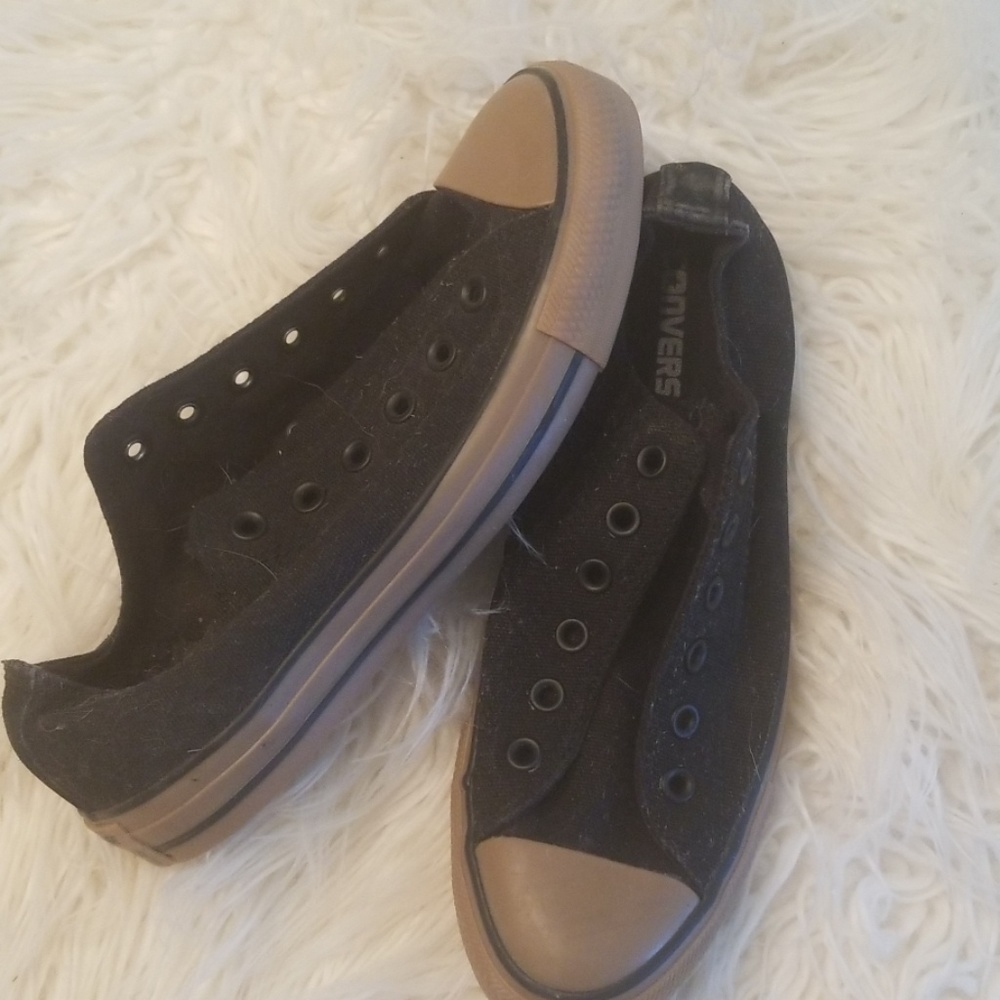 Black/gum converse All stars